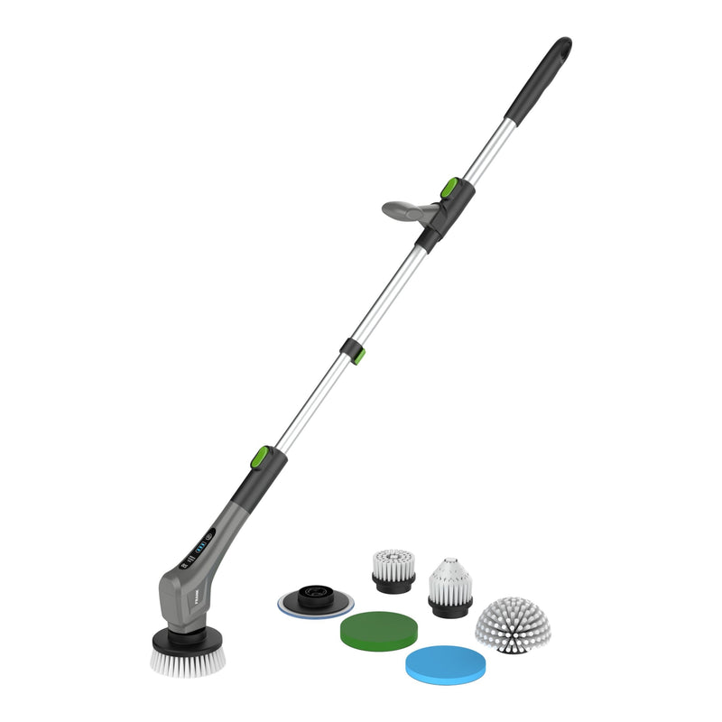 Cordless Electric Spin Scrubber, Includes 7 Accessories E2153
