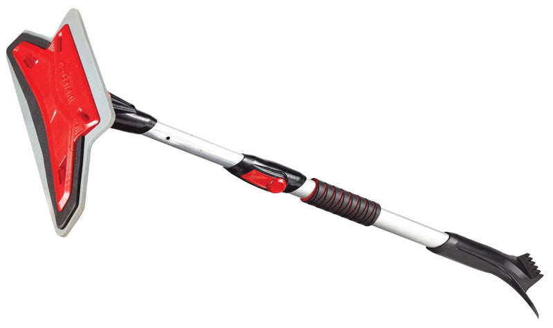 Telescopic Pivoting Head and Scratch-Free EVA Foam Snow Brush With Ice Scraper, 52-in W7201