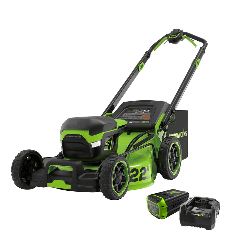 22-in 60V Self-Propelled Mower with 1 x 8.0Ah Battery and 6A Charger Z8255
