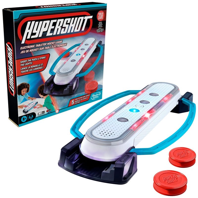 Games Hypershot Electronic Tabletop Hockey Game, 5-in-1 Board Game, Ages 8+ K4734