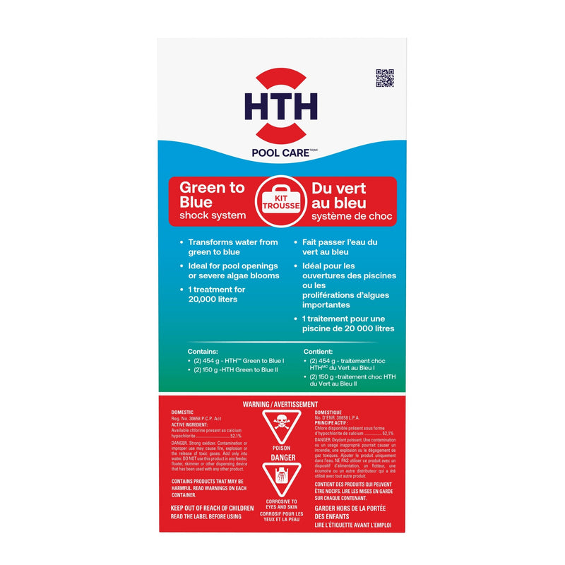 Green to Blue Pool Shock System for Swimming Pools F6848