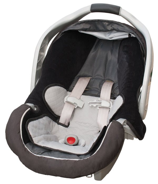 Pee Pee Pad for Car Seat & Stroller, Grey R4948
