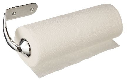 Stainless Steel Under Cabinet/Wall Mount Paper Towel Holder with Extension Arm & Mounting Hardware D4476