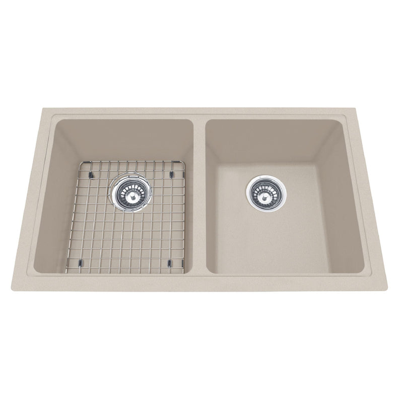 Mythos Kitchen Granite Undermount Double Sink, 31 9/16-in I5771