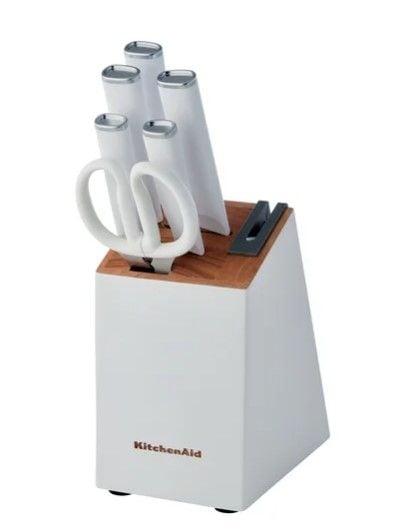 7PC CLASSIC WHITE SELF-SHARPENEING SET H0529