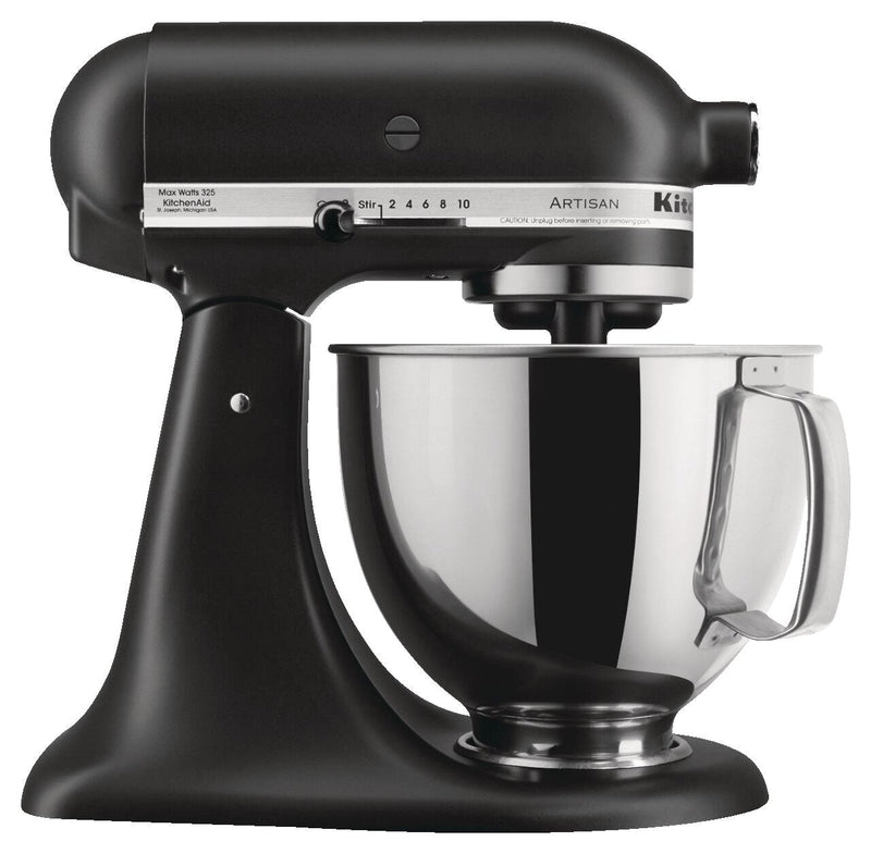 Artisan Series 5-Quart Tilt-Head Stand Mixer, Matte Black W3576