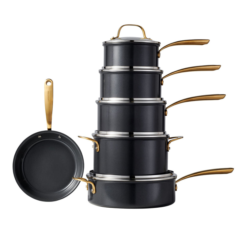 Eleganza Ceramic Pro Non-Stick Cookware Set, 11-pc T3129
