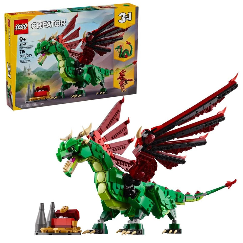 Creator Medieval Dragon - 31161, 715-pcs, Ages 9+ J1698