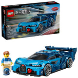 Speed Champions Bugatti Vision Gran Turismo Hyper Sports Car - 77253, 284-pcs, Ages 9+