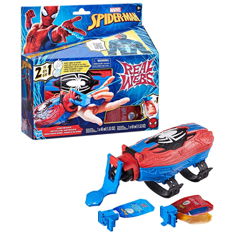 Real Webs Ultimate Web Blaster, 2-in-1 Blaster, Role Play Toy X2941