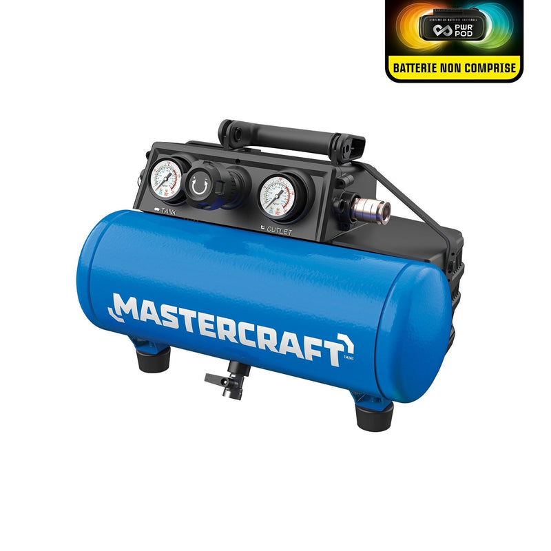 20V Cordless 1-Gallon Air Compressor, Tool Only, Compatible G3863