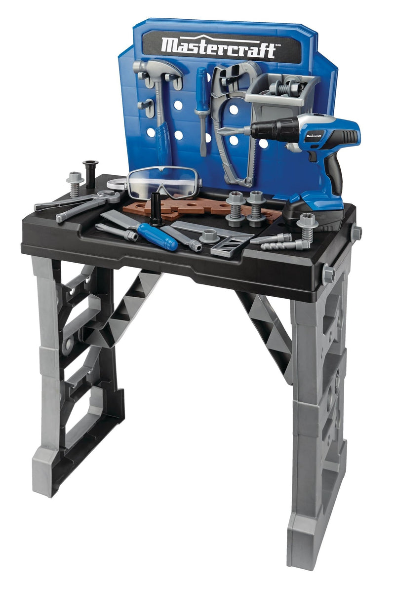 Deluxe Toy Tool & Work Bench withBattery Operated Drill For Kids, Ages 3+ A8989