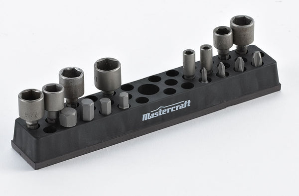 Magnetic Hex Bit Holder Organizer with 37 Holes B7111