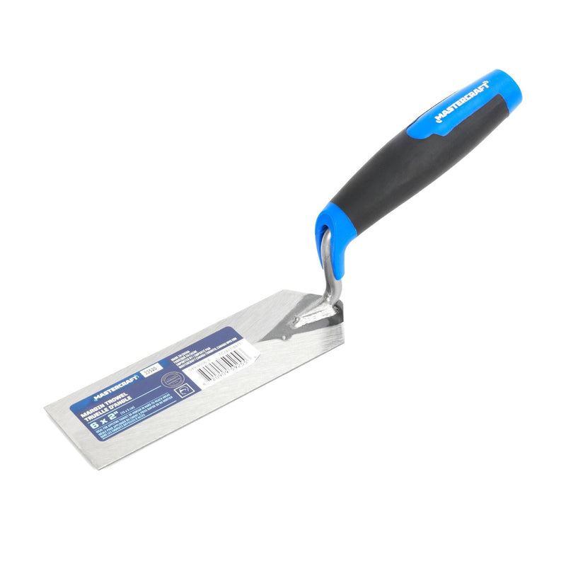 Tempered Steel Flat & Margin Trowel For Masonry & Concrete Work, 2 x 6-in G0101