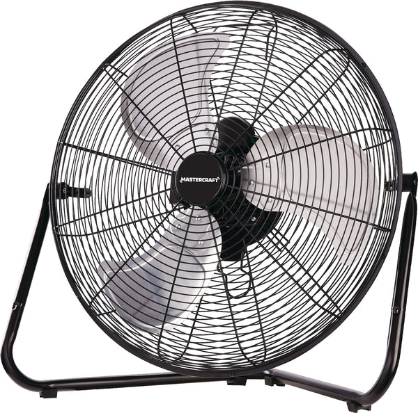 Vertical-Tilt Portable Floor Fan, 3-Speed, Black, 20-in, Oscillating Tower Fan, Remote Control, 3-Speed, White, 45-in, 7K... X8450