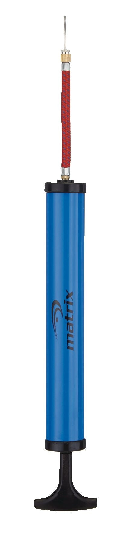 Dual-Action Portable Hand-Held Air Pump with Inflation Needle For All Sport Balls, 12-in K0869