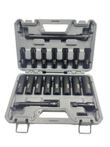 1/2-in Drive Professional Grade Impact Sockets Set, 18-pc, Metric