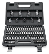 Professional Grade Bit Socket Set, 75-pc