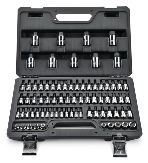 Professional Grade Bit Socket Set, 75-pc D1094