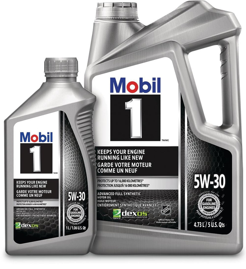 5W30 Synthetic Engine/Motor Oil Set, 4.73-L + 1-L P8823