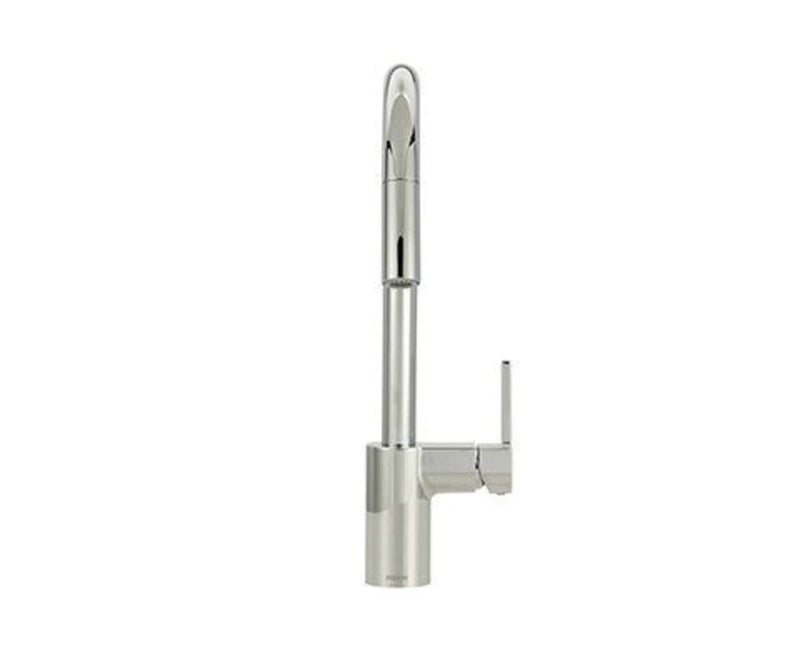 Align Single Handle Modern Pull Down Sprayer Kitchen Faucet with Reflex & Power Clean, Chrome T0777