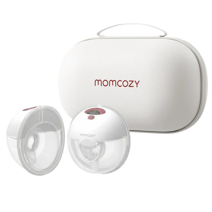 Momcozy Smart Breast Pump + Milk Storage Bags + Breast Pump Wipes L6069