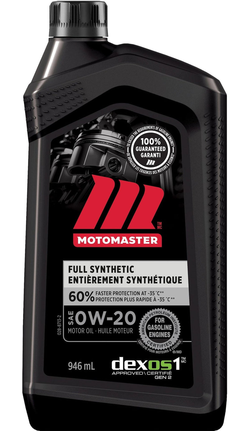 0W20 Synthetic Engine/Motor Oil, 946-mL Z7724