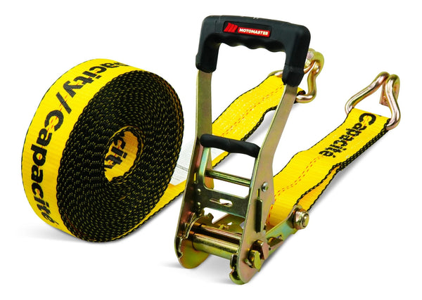 10,000-lb Commercial Ratchet Tie Down Straps, with Ultra Padded Handles, 2-in x 30-ft S9236