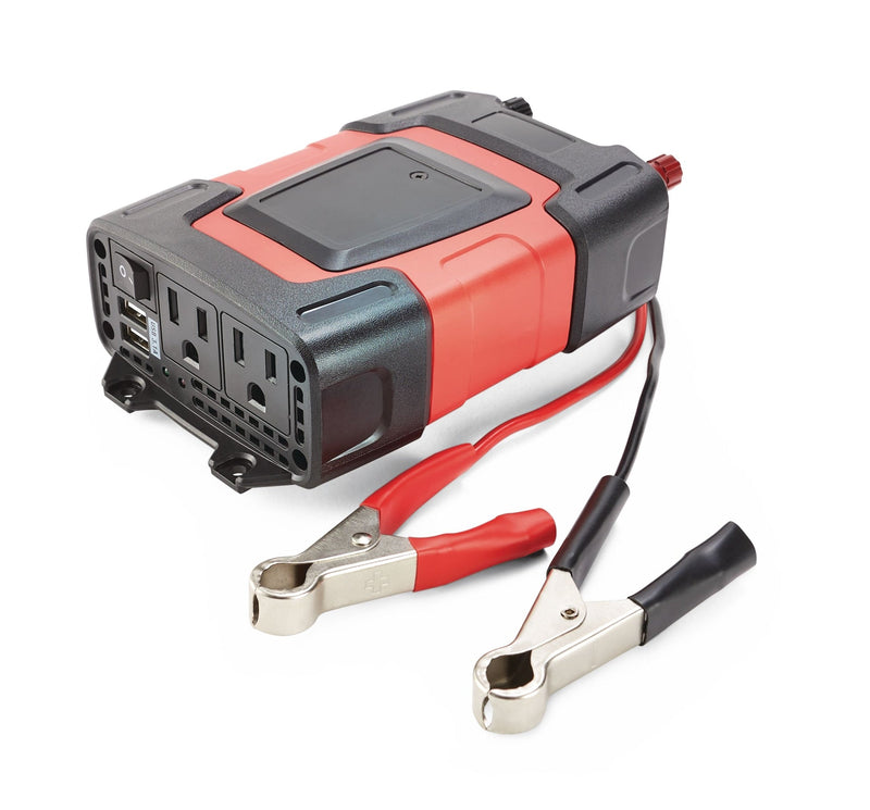 200W Power Inverter with Dual USB & AC Ports Z2167