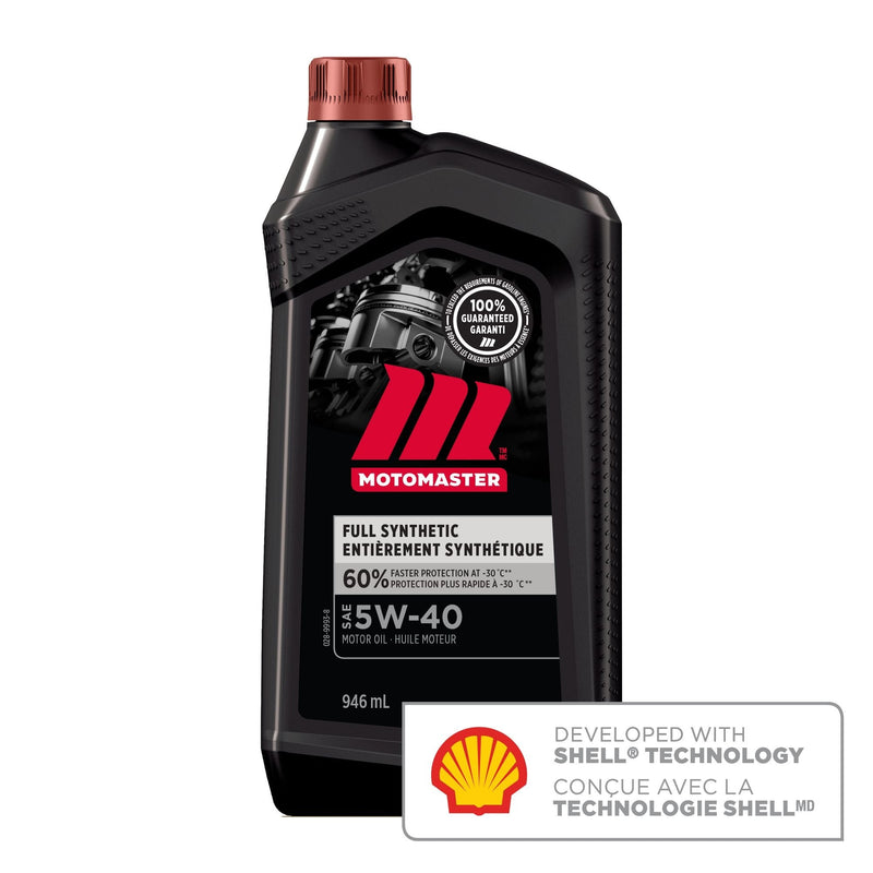 Full Synthetic 5W40 Synthetic Engine/Motor Oil, 946-mL B2161