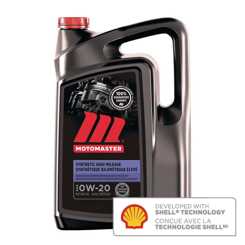 High Mileage 0W20 Synthetic Engine/Motor Oil, 5-L D6249