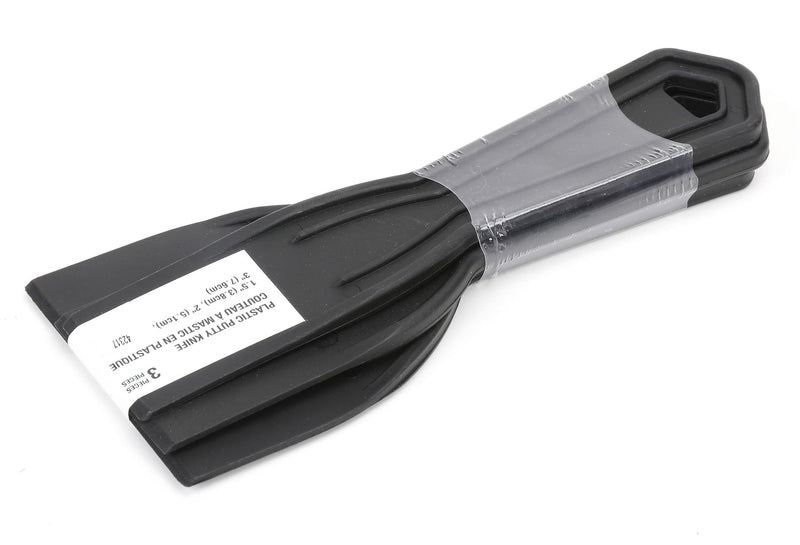 Multi-Purpose Plastic Spackling/Putty Knife, Wall and Paint Scraper Set, 3-pc C9624