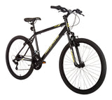 Ecko 2 Large Hardtail Mountain Bike, Black, 26-in