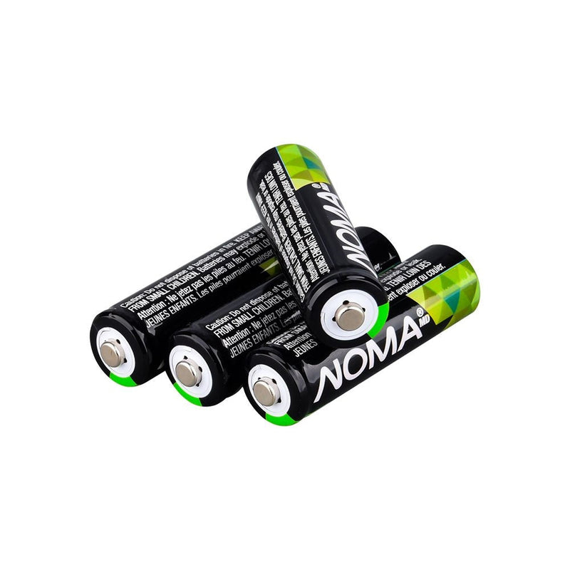 300mAh Outdoor Solar Batteries – AA Ni-MH Rechargeable (4-Pack, 1.2V) O0280