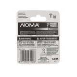 357 LR44 AG13 303 A76 1.5V / 1.5 Volt Alkaline Button Coin Cell Batteries, 2-pk