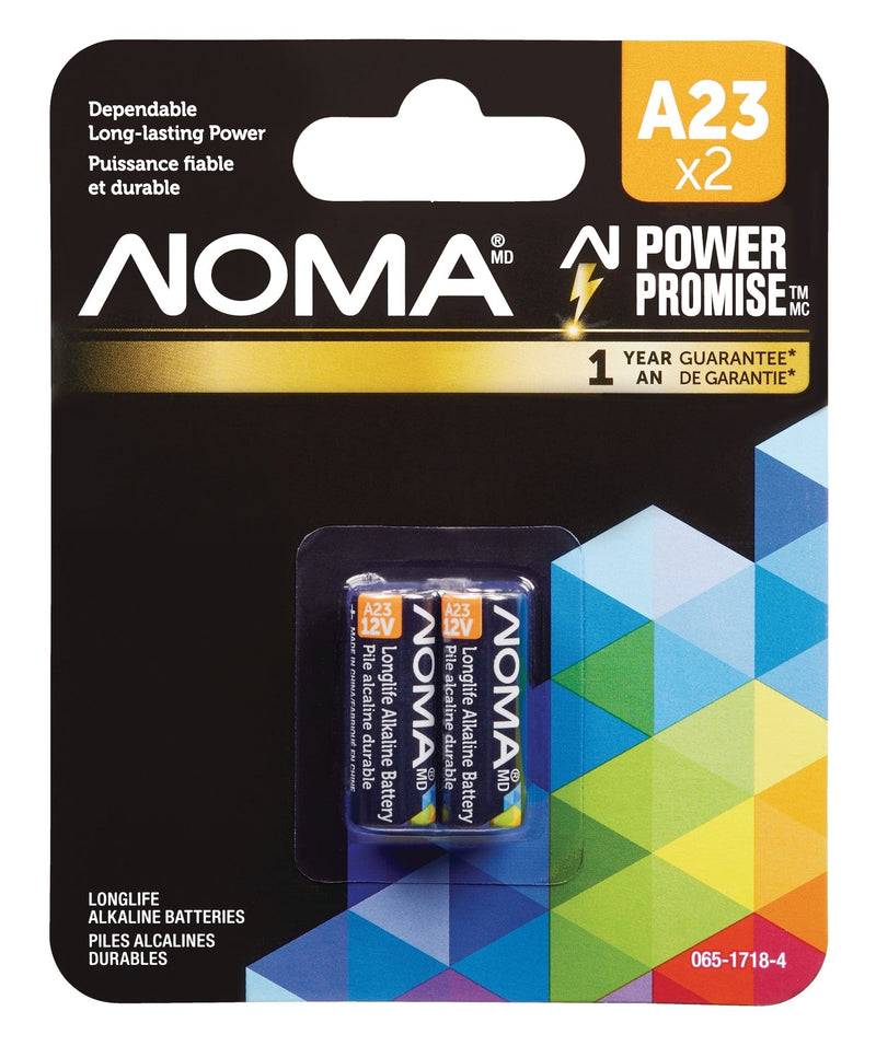 A23 12V / 12 Volt Alkaline Batteries, 2-pk L3552