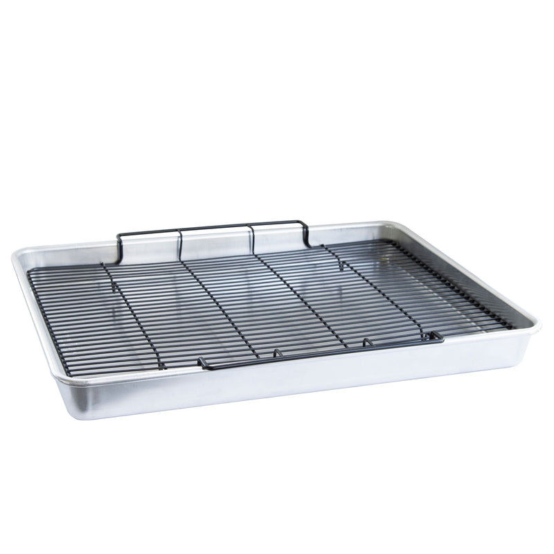 Oven Crisp Aluminum Baking Sheet with Tray, 2-pc Y4441