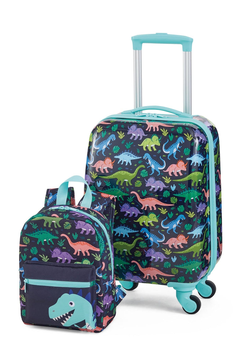 Kids Dino Hardside Luggage, 2-pc D82