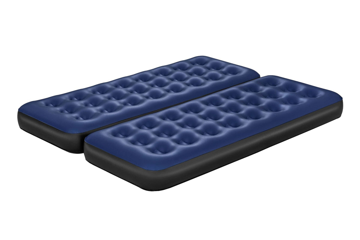Single-High Inflatable Air Mattresses/Airbeds with Repair Patch, 2-pk