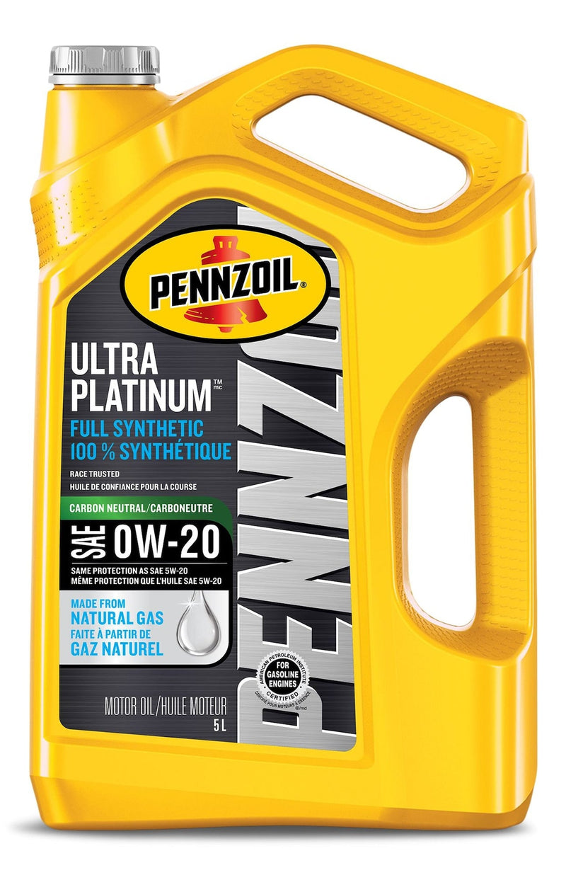 Ultra Platinum 0W20 Synthetic Engine/Motor Oil, 5-L G9465