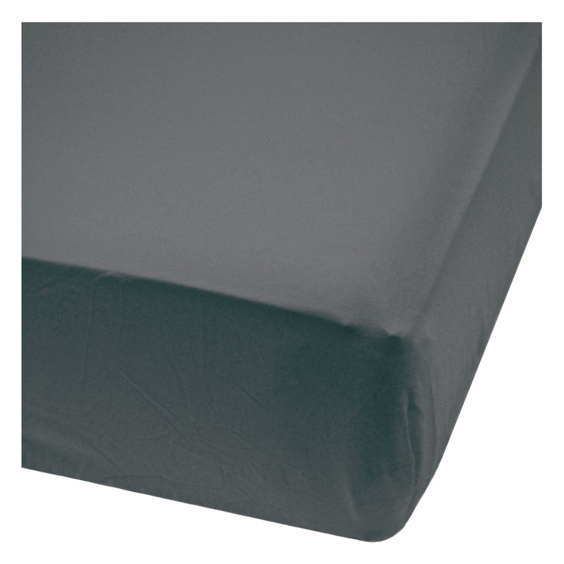 Bamboo Baby Crib Fitted Sheets, Charcoal L3909