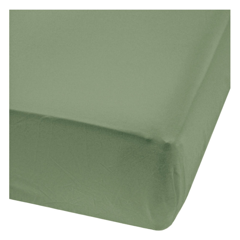 Bamboo Baby Crib Fitted Sheets, Hunter Green F3848