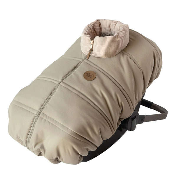 Lightweight Baby Car Seat Cover, Mid Season (-5°C to 15°C), Lichen J6398