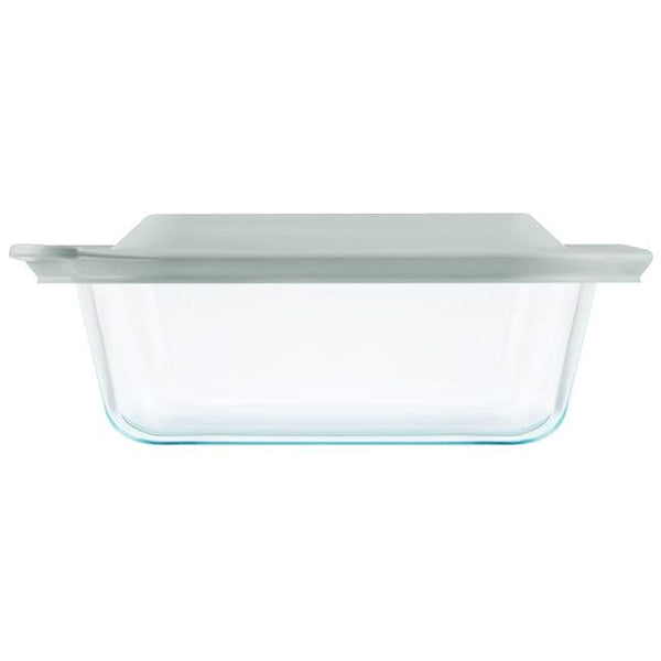 Multi-Purpose Glass Deep Square Oven-To-Table Dish, Freezer & Dishwasher Safe, 8 x 8-in B7254