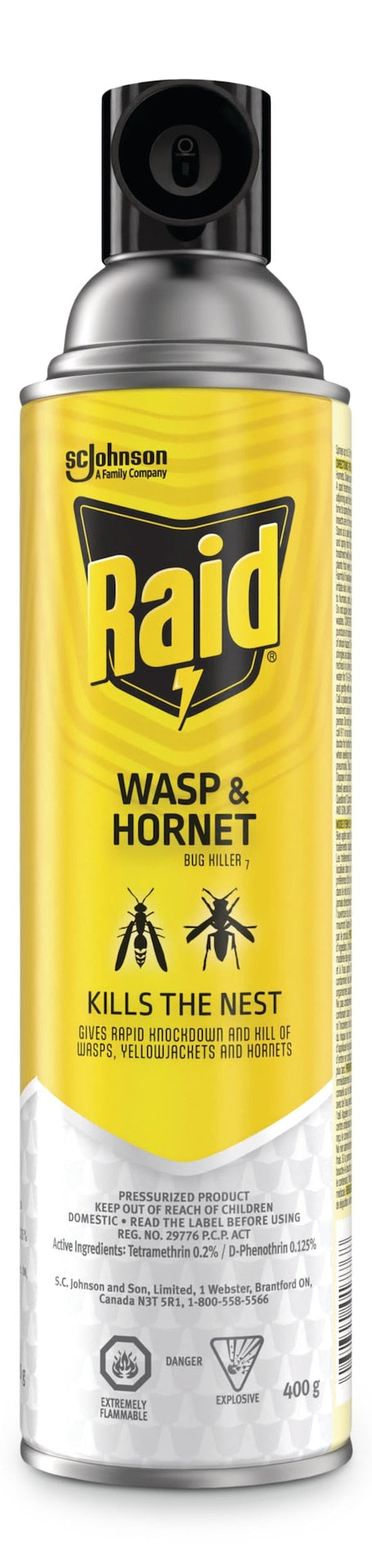 Hornet & Wasp Spray, Aerosol Spray, 400 g N6688