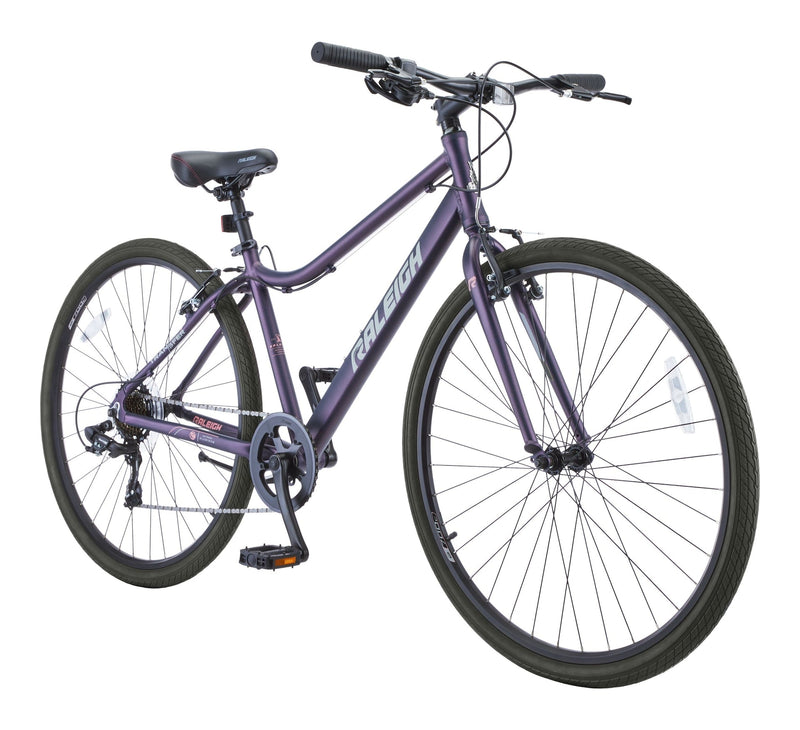 Entourage City Bike, Aluminum Frame, 700C, Purple E0580
