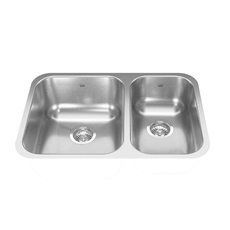 FB Double Stainless Steel Sink, 26.88x17.75-in Z3807
