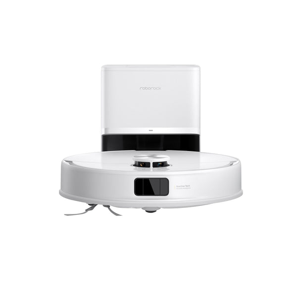 Roborock Q10 VF+ All-Surface Robot Vacuum & Mop with Auto-Empty Dock, 10,000Pa Suction, White B5697