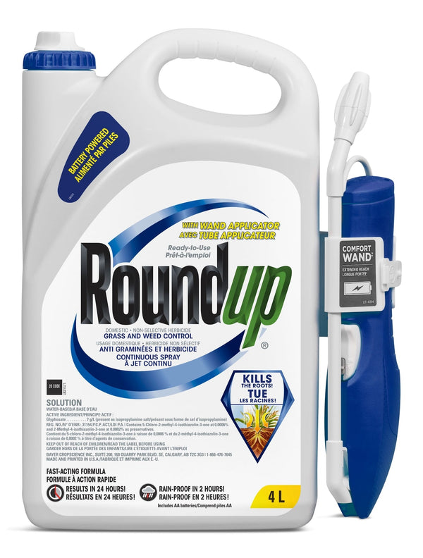 Weed Killer with Battery-Powered Wand, 4-L N7471