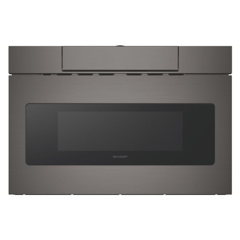 Black Stainless Steel Microwave Drawer Oven, 24-in M1100